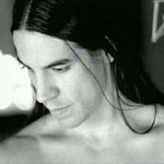 Anthony Kiedis black & white portrait