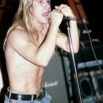 young blonde hair anthony kiedis singing topless