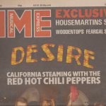 Anthony Kiedis on cover NME magazine Red Hot Chili Peppers