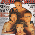 Anthony Kiedis on cover Rolling Stone magazine Red Hot Chili Peppers