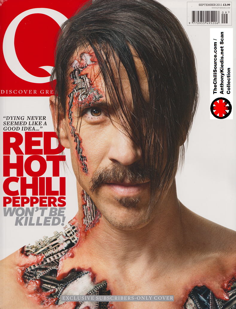 Q 302 September 2011 RHCP Limited Edition Cover Cyborg