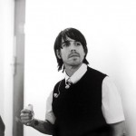 Anthony Kiedis black & white photo