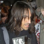 Anthony Kiedis signing autograph