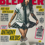 Anthony Kiedis on cover Blender magazine Red Hot Chili Peppers