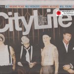Anthony Kiedis on cover City Life magazine Red Hot Chili Peppers Rockin' On 2011