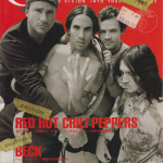 Anthony Kiedis on cover Crossbeat magazine Red Hot Chili Peppers Rockin' On 2011