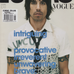 Anthony Kiedis on cover L'Uomo magazine Red Hot Chili Peppers