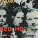 Anthony Kiedis on cover Making Music magazine Red Hot Chili Peppers