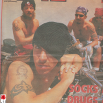 Anthony Kiedis on cover NME magazine Red Hot Chili Peppers