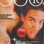 Anthony Kiedis on cover OOR magazine Red Hot Chili Peppers