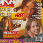 Anthony Kiedis on cover Raw magazine Red Hot Chili Peppers