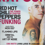 Anthony Kiedis on cover Ray Gun magazine Red Hot Chili Peppers