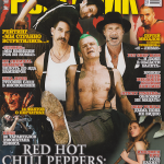 Anthony Kiedis on cover Russian magazine Red Hot Chili Peppers