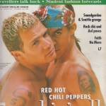 Anthony Kiedis on cover The Face magazine Red Hot Chili Peppers
