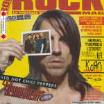 Anthony Kiedis on cover Rock Mag La Nouvelle Scene magazine Red Hot Chili Peppers