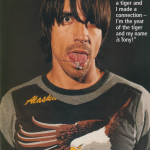 Red hot chili peppers best band of the year anthony kiedis interview tony the tiger