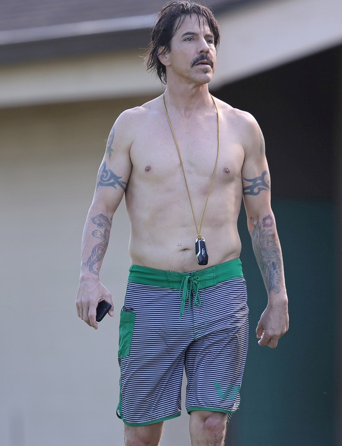 Anthony Kiedis in Hawaii Anthony